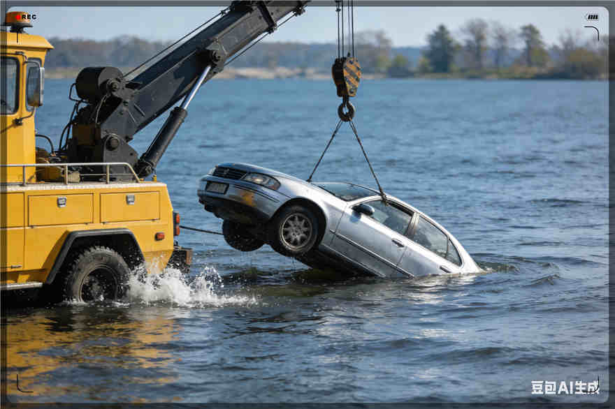 淮上区吊车救援电话【案例】